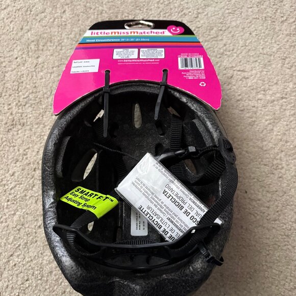 NEW with tags, Little MissMatched bike helmet for kids, ages 5+ - Picture 6 of 12